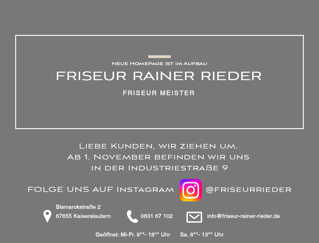 Friseur Rainer Rieder